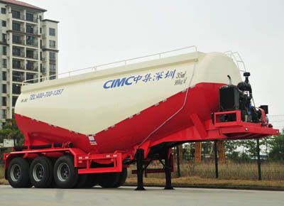 CIMC ZJV9400GSNSZ Bulk cement transport semi-trailer