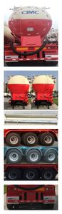 CIMC ZJV9400GSNSZ Bulk cement transport semi-trailer