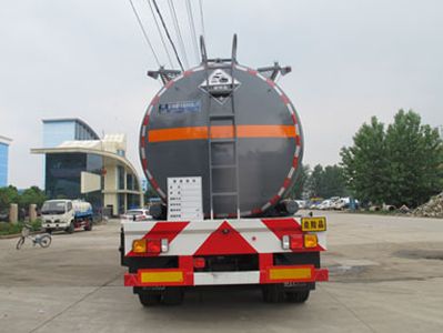 Cheng Liwei  CLW9407GFWB Tank transport semi-trailer for corrosive substances