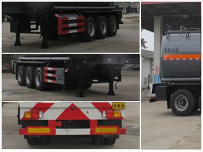 Cheng Liwei  CLW9407GFWB Tank transport semi-trailer for corrosive substances