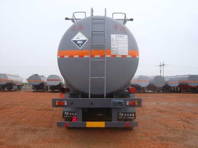 Zhengkang Hongtai brand automobiles HHT9407GHY Chemical liquid transportation semi-trailer