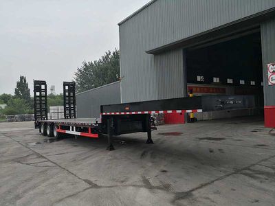 Laoan  LR9393TDP Low flatbed semi-trailer