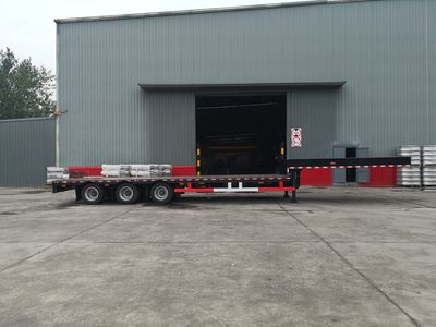 Laoan  LR9393TDP Low flatbed semi-trailer