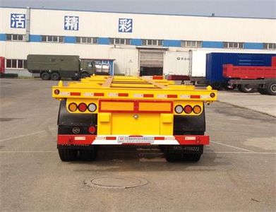 Huanghai  DD9370TJZ Container transport semi-trailer