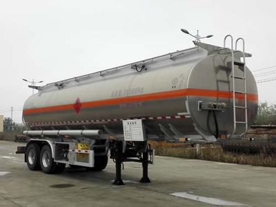 Chusheng  CSC9354GYYLC Aluminum alloy oil transport semi-trailer