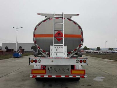 Chusheng  CSC9354GYYLC Aluminum alloy oil transport semi-trailer