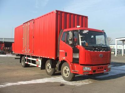 Jiefang Automobile CA5250XXYP62K1L8T3E5 Box transport vehicle