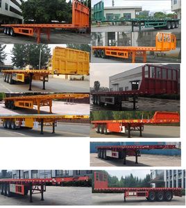 Mingyuanda  MYD9402TPB Flat transport semi-trailer