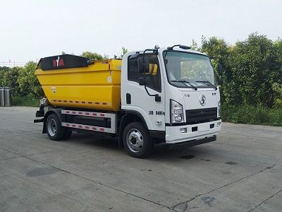 Yinbao  SYB5091ZZZSXBEV Pure electric self loading and unloading garbage truck