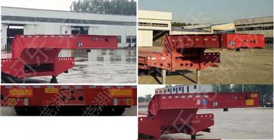 Benli  WML9401TDP Low flatbed semi-trailer