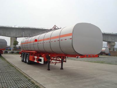 Antong  CHG9405GRY Flammable liquid tank transport semi-trailer