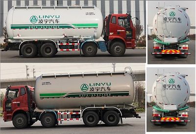 Lingyu  CLY5310GFLCA6A Low density powder material transport vehicle