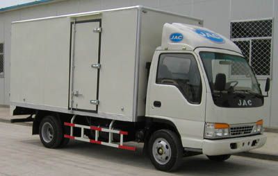 Jianghuai brand automobiles HFC5042XXYKS1 Box transport vehicle