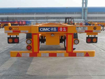 CIMC ZJV9150TJZQD Empty container transport semi-trailer