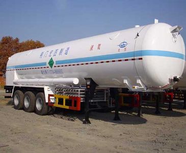 Hongtu  HT9405GDY1 Low temperature liquid transport semi-trailer