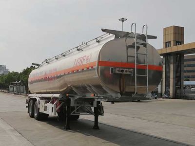 Chusheng  CSC9352GYYLE Aluminum alloy oil transport semi-trailer