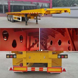 Hongya Jinlong  XYH9401ZZXP Flat dump semi-trailer