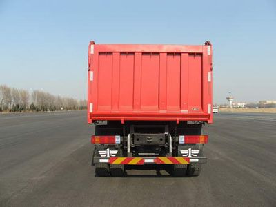 Jiefang Automobile CA3252P2K2T1E Flat head diesel dump truck