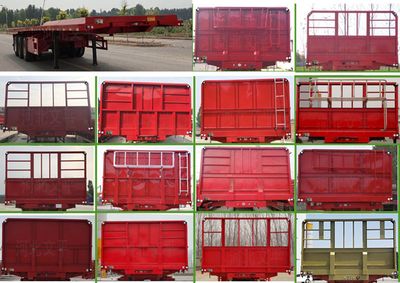 Jibeijia  YWP9401ZZXP Flat dump semi-trailer