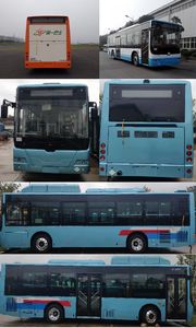 Chinese license plate cars TEG6106EHEVN11 Plug in hybrid urban buses