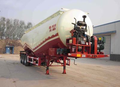 Mastercard SDW9404GFL Low density powder material transportation semi-trailer