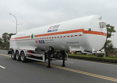 Saint Dayin  SDY9380GDYY Low temperature liquid transport semi-trailer