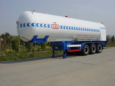 Jiuyuan  KP9470GDY Low temperature liquid transport semi-trailer