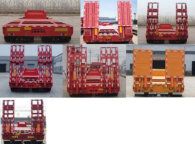 Hualiang Tianhong  LJN9400TDPT2 Low flatbed semi-trailer