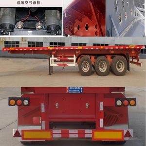 Tianweida  LTW9401ZZXPC Flat dump semi-trailer