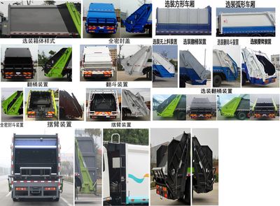 Chusheng  CSC5310ZYSS6 Compressed garbage truck