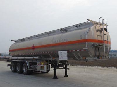 Chusheng  CSC9408GYYLC Aluminum alloy oil transport semi-trailer