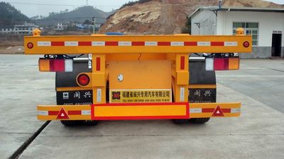 Minxing  FM9400TWY Transport semi-trailer of dangerous goods tank frame