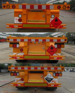 Minxing  FM9400TWY Transport semi-trailer of dangerous goods tank frame