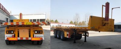 Liangyi  TYK9402ZZXP Flat dump semi-trailer