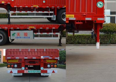 Tianjun Dejin brand automobiles TJV9401CCYM Gantry transport semi-trailer