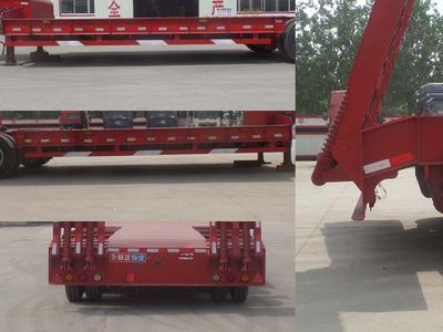 Ni Sheng  XSQ9350TDP Low flatbed semi-trailer