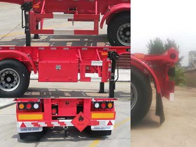 Jianghuai Yangtian  CXQ9400TWY30 Transport semi-trailer of dangerous goods tank frame