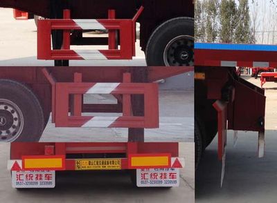 Haotong  LWG9403ZZXP Flat dump semi-trailer