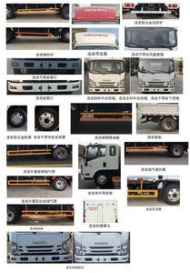 Jiangxi Isuzu brand automobiles JXW5040CCYCDJE2 Grate type transport vehicle