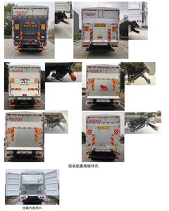 Jiangxi Isuzu brand automobiles JXW5040CCYCDJE2 Grate type transport vehicle