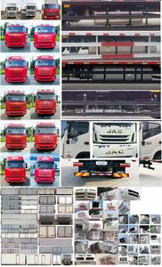 Jianghuai brand automobiles HFC5161XLCB80K1E2S Refrigerated truck