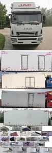 Jianghuai brand automobiles HFC5161XLCB80K1E2S Refrigerated truck