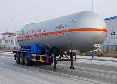 Jinbi  PJQ9400GYQ Semi trailer for liquefied gas transportation