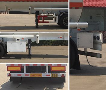 Chuanteng  HBS9400GFW Tank transport semi-trailer for corrosive substances