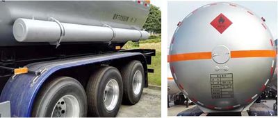 Hongtu  HT9408GYQ4E Semi trailer for liquefied gas transportation