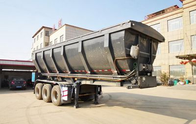 Zhongyun Changda brand automobiles XSQ9405ZLS Bulk grain transportation semi-trailer