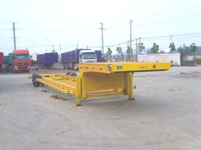 Juwang  ZJW9190TDP Low flatbed semi-trailer