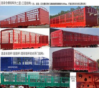 Xuanchang  JFH9400CCYE Gantry transport semi-trailer