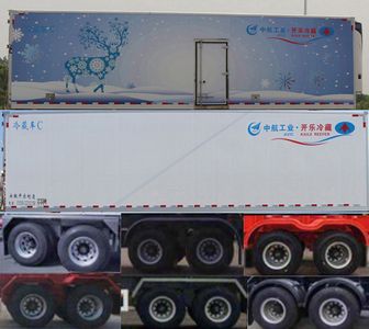 Kaile  AKL9350XLC Refrigerated semi-trailer