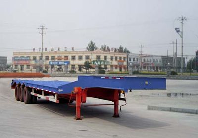 Mastercard CSQ9295TDPA Low flatbed semi-trailer